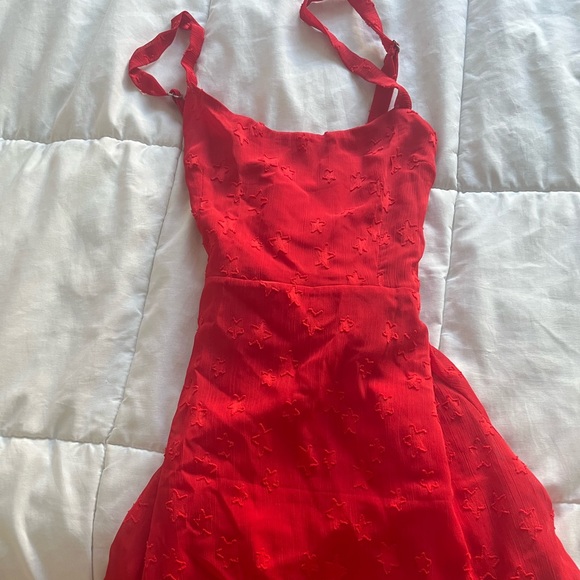 Dresses & Skirts - Red star dress from revolve